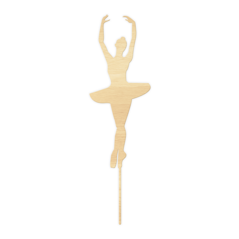 MAKE A WISH - Ballerina Cake Topper