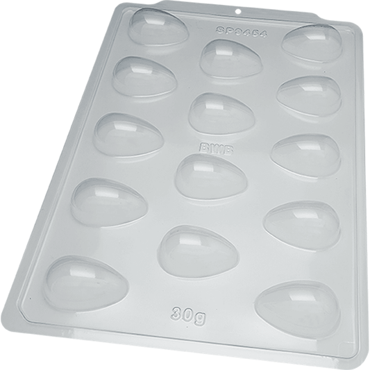 14 Cavity Smooth Egg 3-Part Chocolate Mould