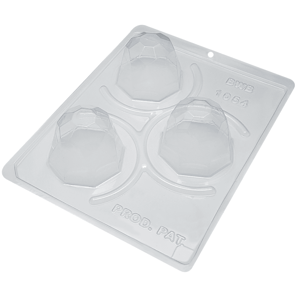 Large Diamond Truffle 3-Part Chocolate Mould