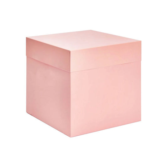 Candy Pink Standard Cubed Cake Box