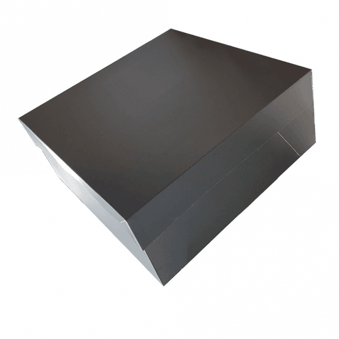 Matt Black Cake Box 7" Tall