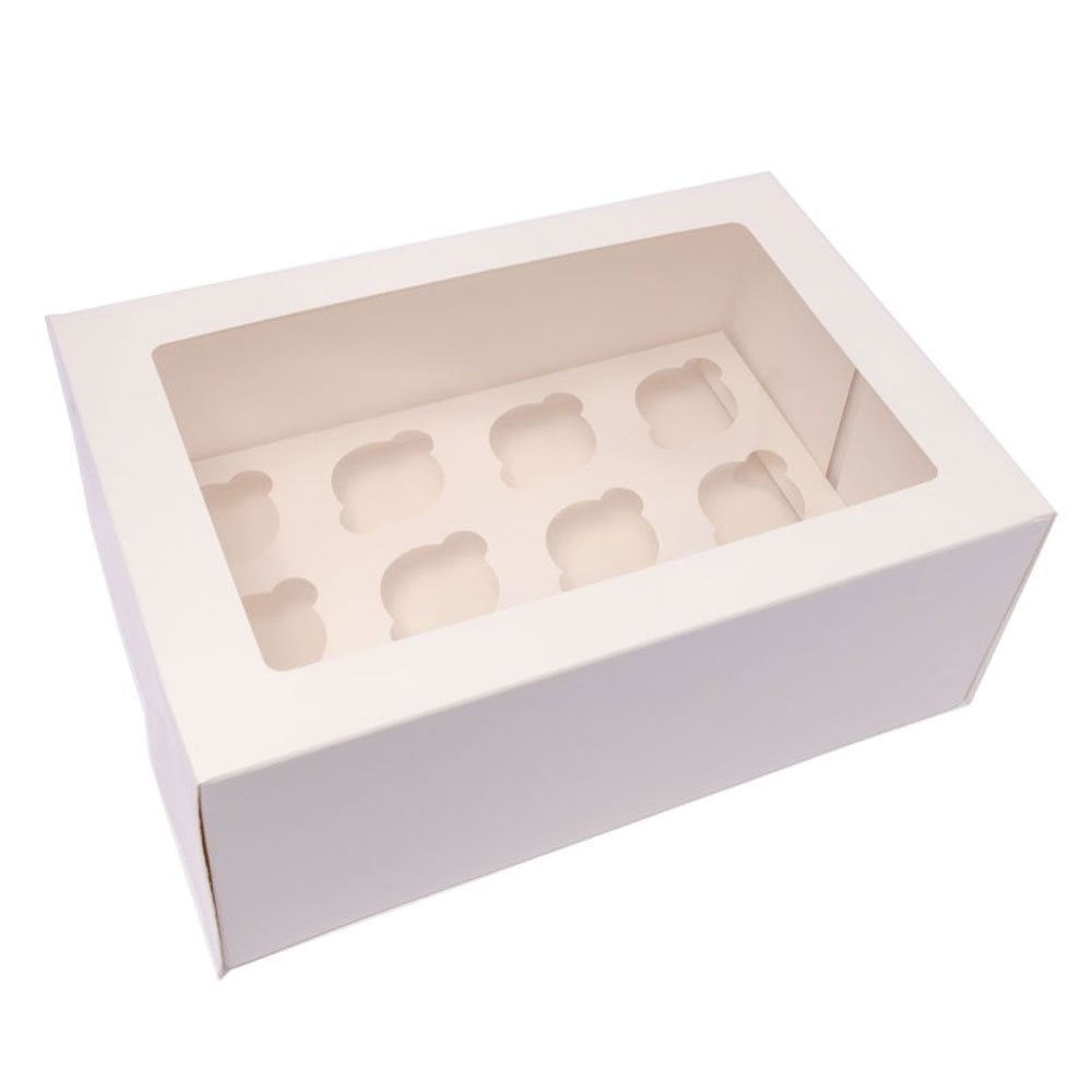 Holds 12 - MINI Cupcake Boxes 3" Deep