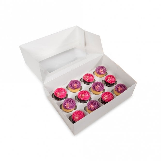 Holds 12 - MINI Cupcake Boxes 3" Deep