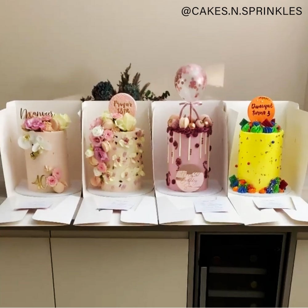 Super Tall White Extra Deep Premium Cake Boxes