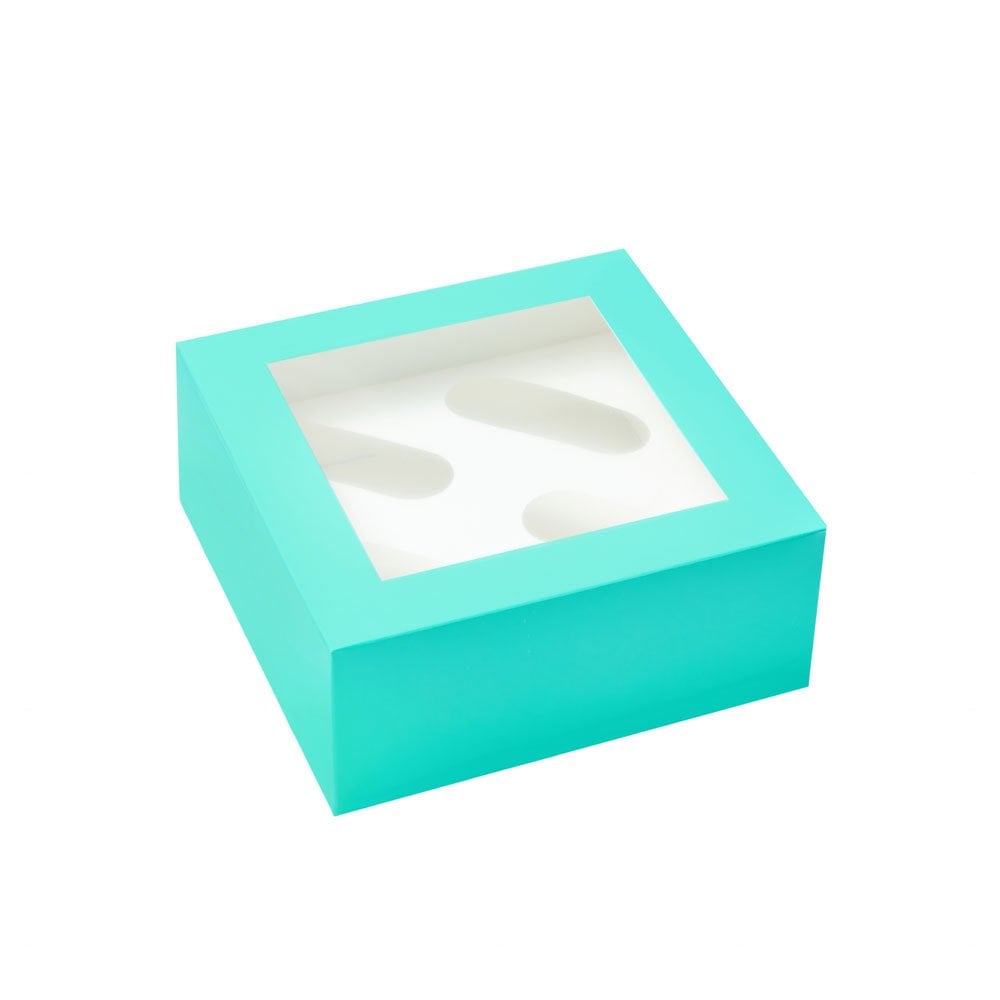 TIFFANY Cupcake Boxes - Holds 4