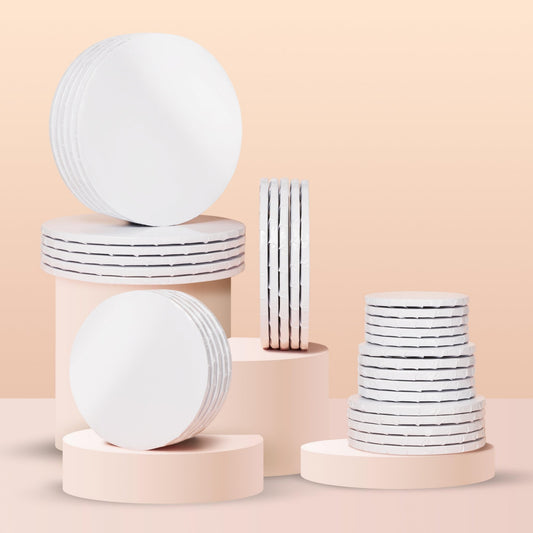 Eco-Friendly Round White Cake Boards