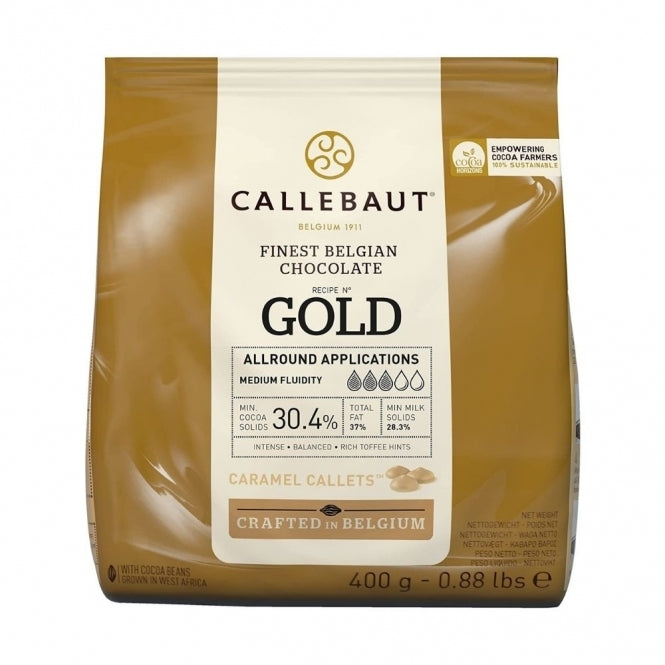 CALLEBAUT Caramel Gold Belgian Couverture Chocolate