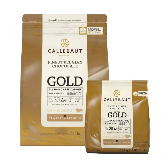 CALLEBAUT Caramel Gold Belgian Couverture Chocolate