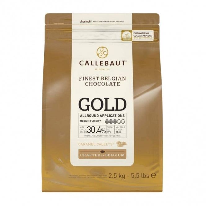 CALLEBAUT Caramel Gold Belgian Couverture Chocolate