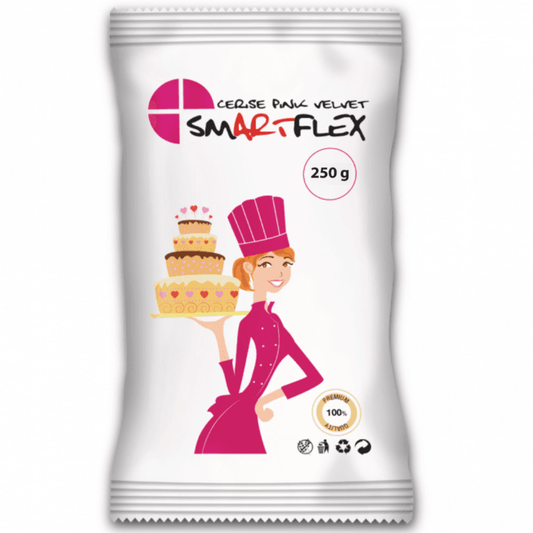SMARTFLEX - Cerise Pink Velvet Sugarpaste