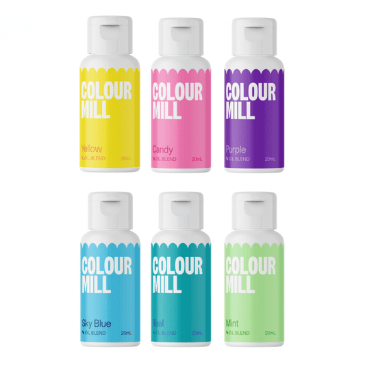 COLOUR MILL Pool Party - Gift Set of 6 Oil Based Colouring