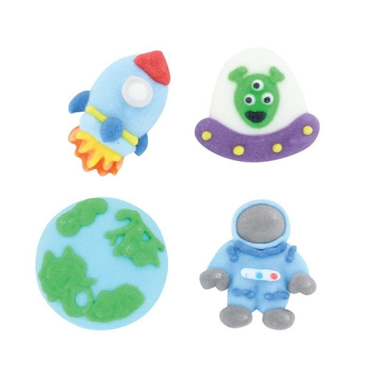 CULPITT Spaceman - Handmade Edible Toppers x 10