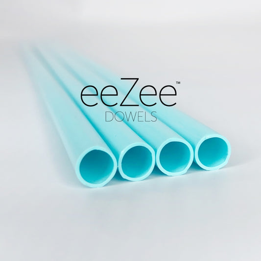 12" Blue Dowels