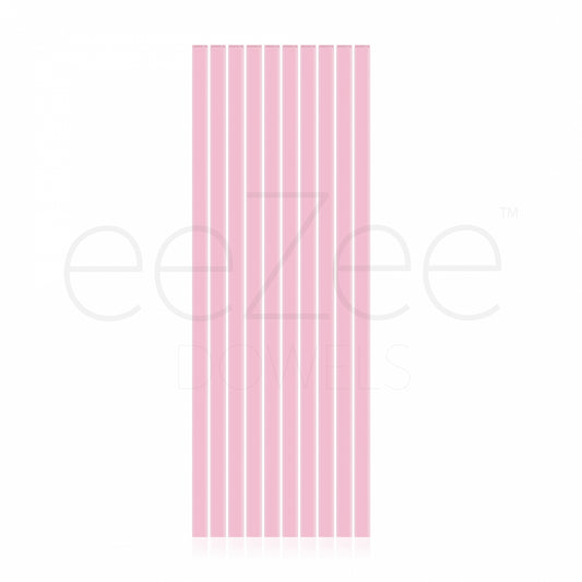 12" Pink Square Dowels - Pack of 4