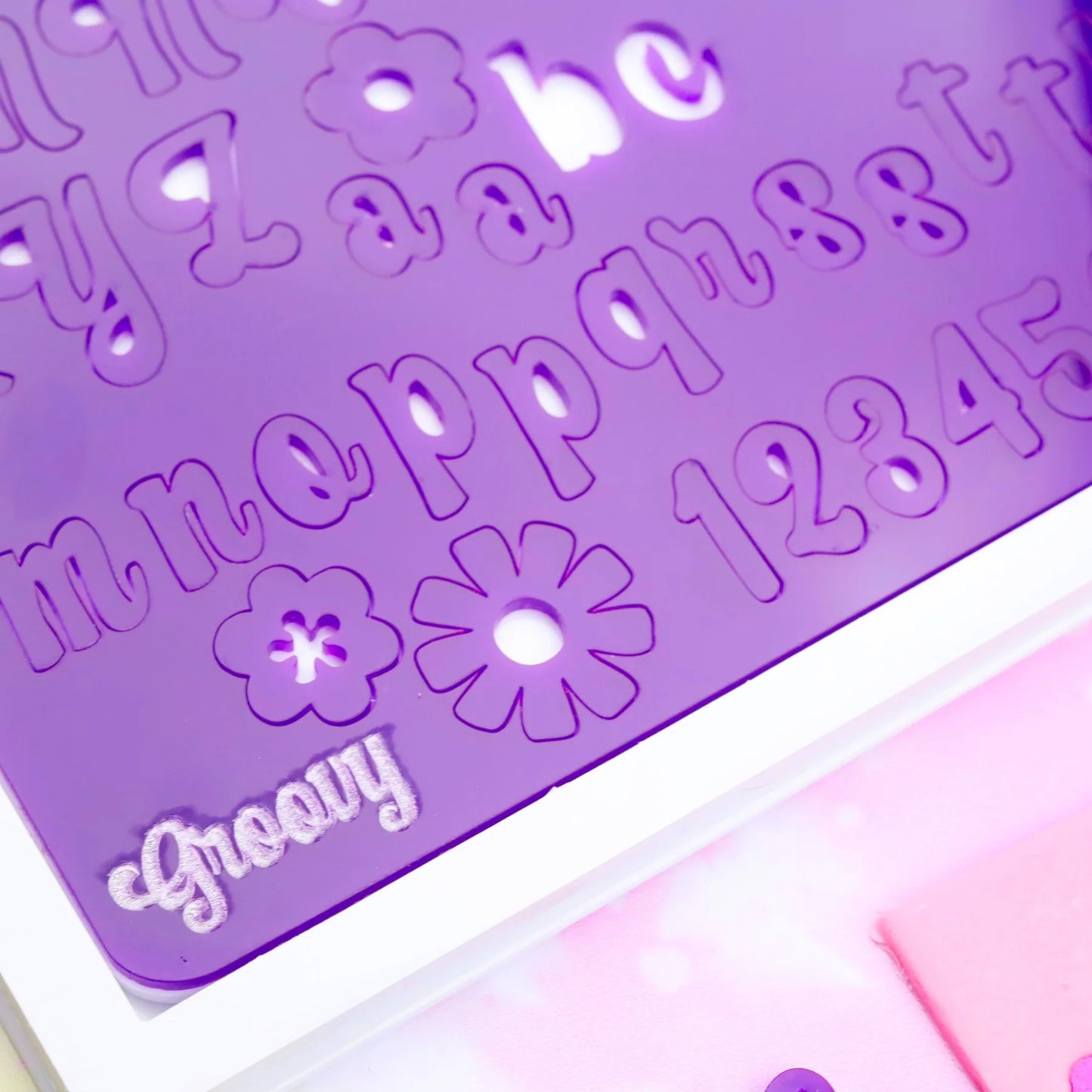 Sweet Stamp - Groovy Set - Uppercase, Lowercase, numbers & Symbols (Large)