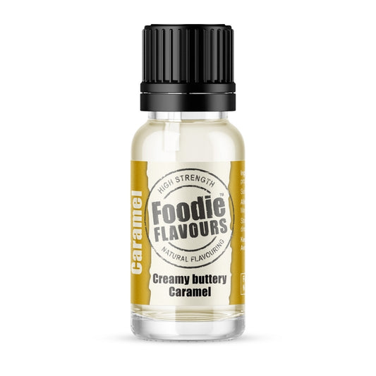 Creamy Buttery Caramel - Natural Food Flavouring 15ml