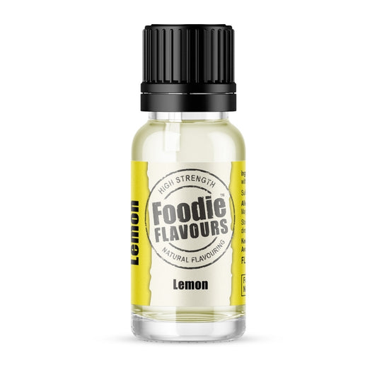 Lemon - Natural Food Flavouring 15ml