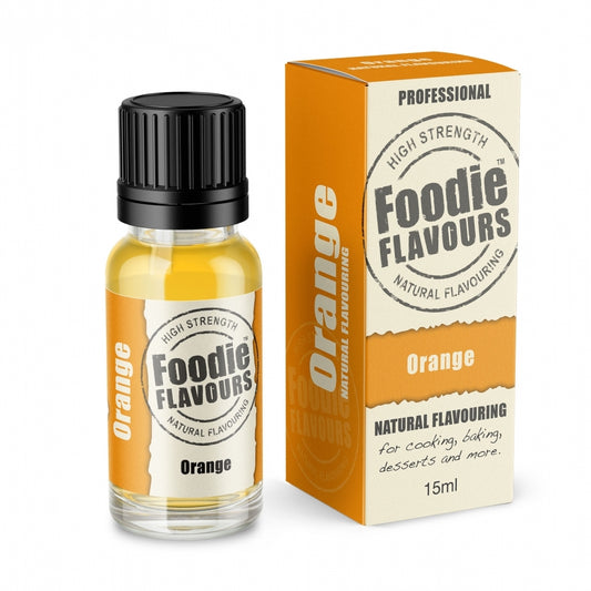 Orange - Natural Food Flavouring 15ml