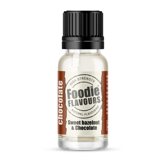 Sweet Hazelnut & Chocolate - Natural Food Flavouring 15ml