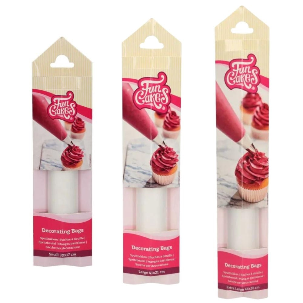 FUNCAKES Disposable Cake Decorating Bags