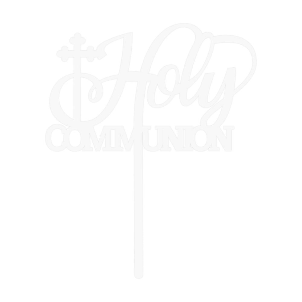 MAKE A WISH - Holy Communion Cake Topper