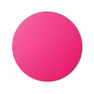 5mm LIPSTICK PINK MDF BOARD - MATT ROUND