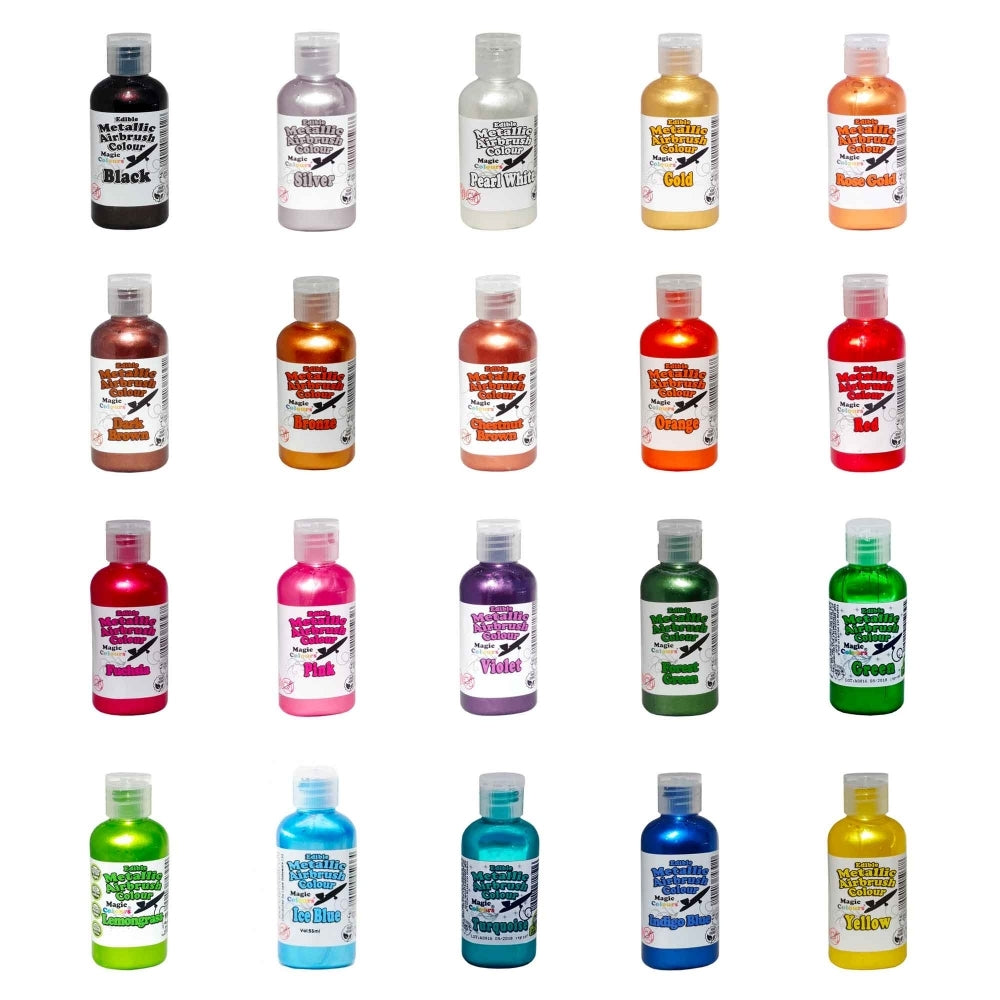 MAGIC COLOURS - Metallic Airbrush Colours 55ml