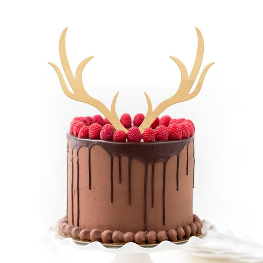 MAKE A WISH - Antlers Cake Toppers