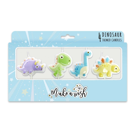 MAKE A WISH - Dinosaur Candle Set