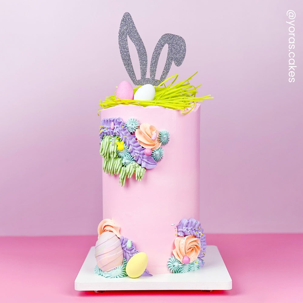 MAKE A WISH - Bunny Ears Cake Topper