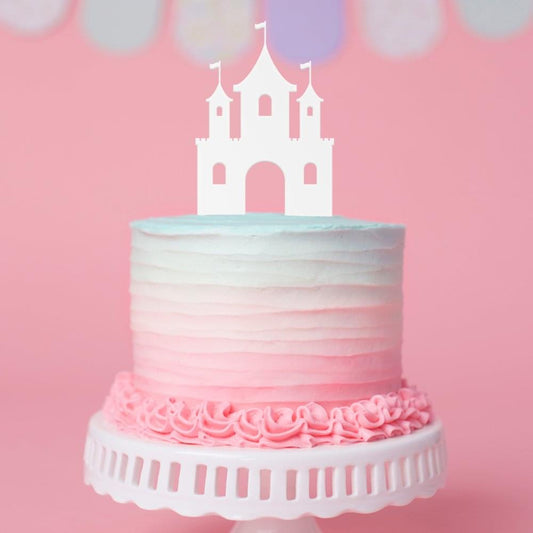 MAKE A WISH - Castle Cake Topper