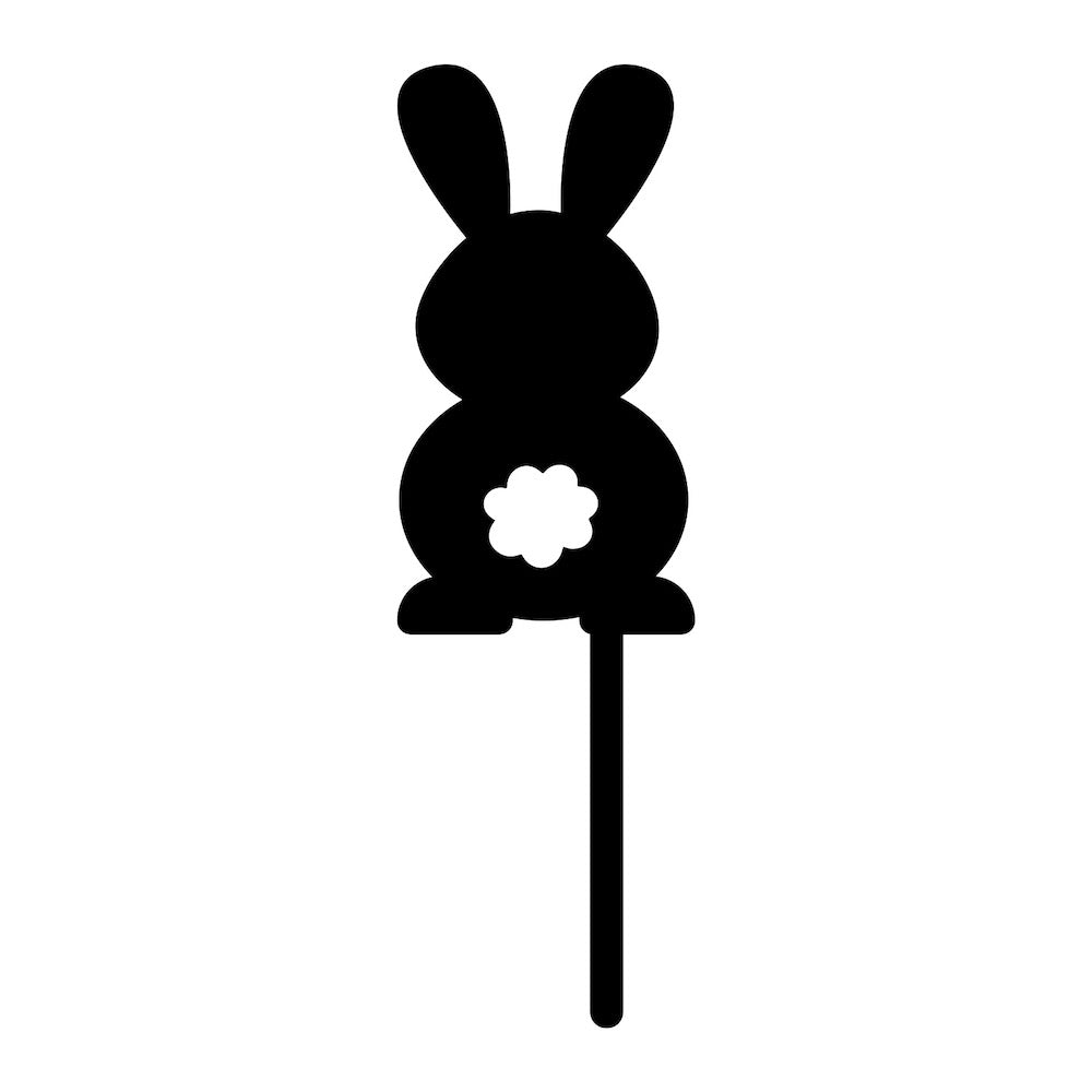 MAKE A WISH - Easter Bunny Cake Topper