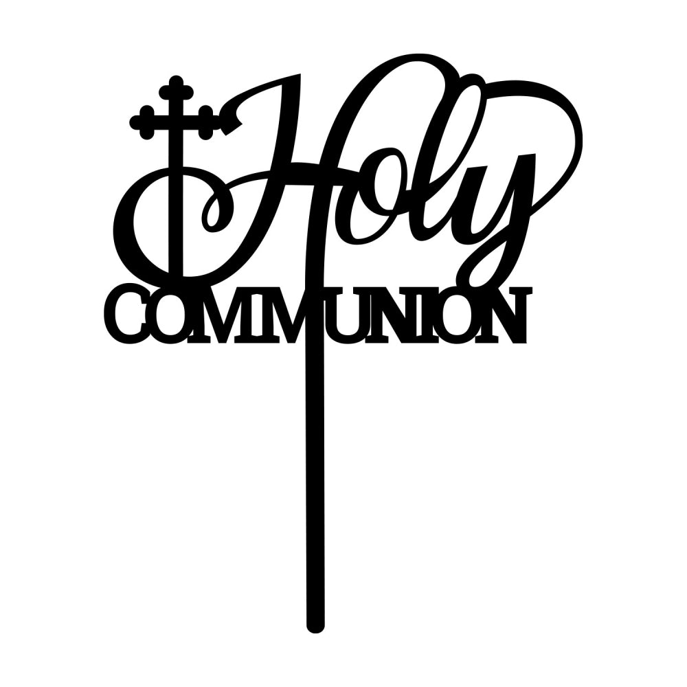 MAKE A WISH - Holy Communion Cake Topper