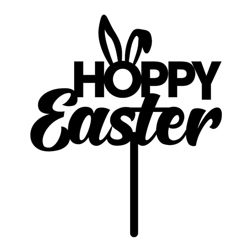 MAKE A WISH Hoppy Easter Cake Topper