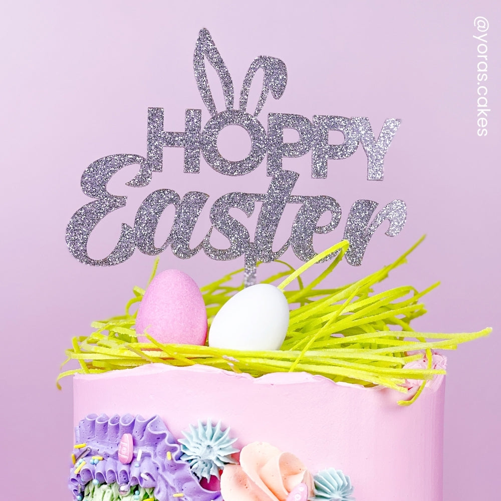 MAKE A WISH Hoppy Easter Cake Topper