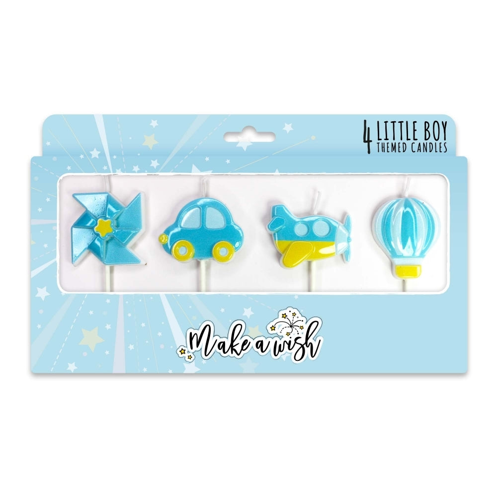 MAKE A WISH - Little Boy Candle Set