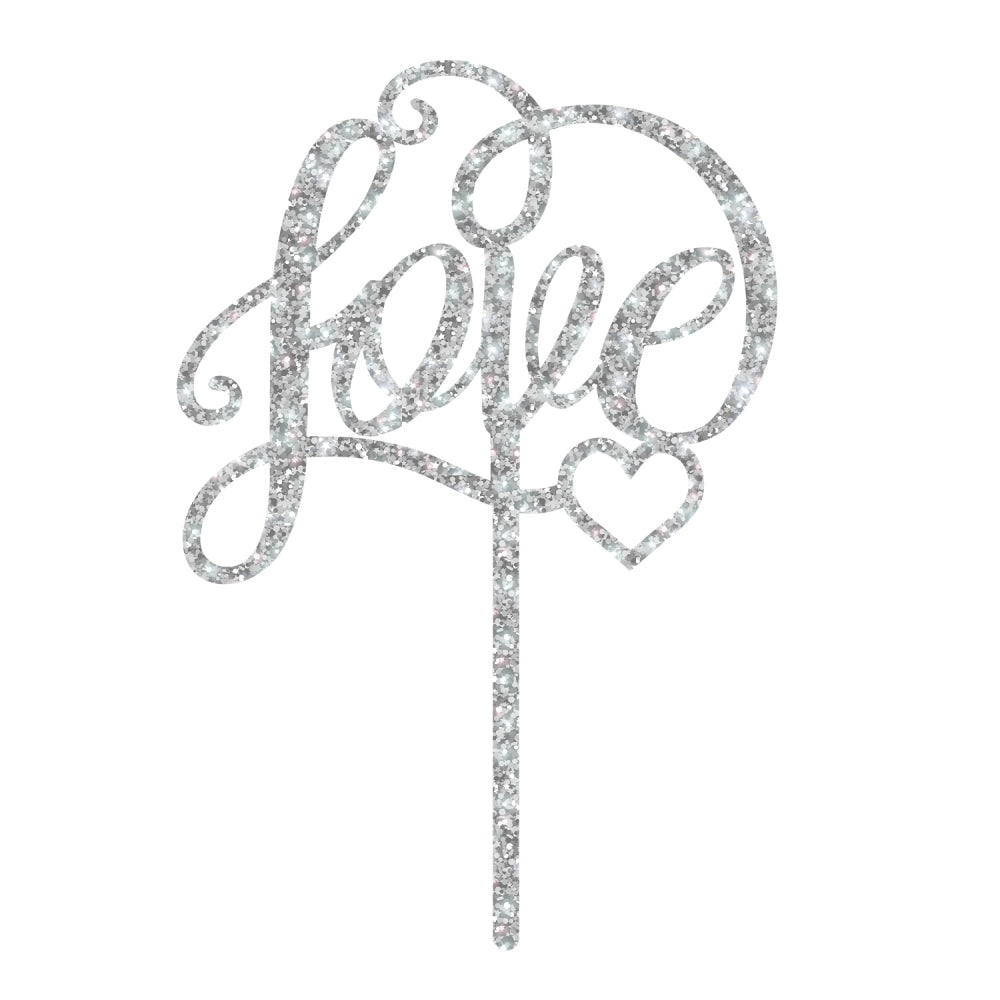 MAKE A WISH - Love Cake Topper