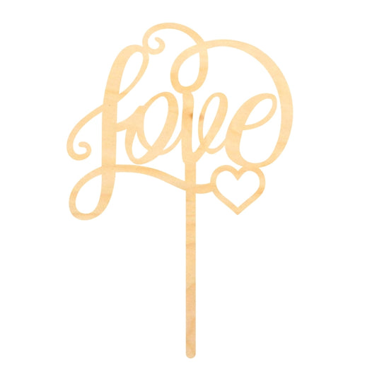 MAKE A WISH - Love Cake Topper