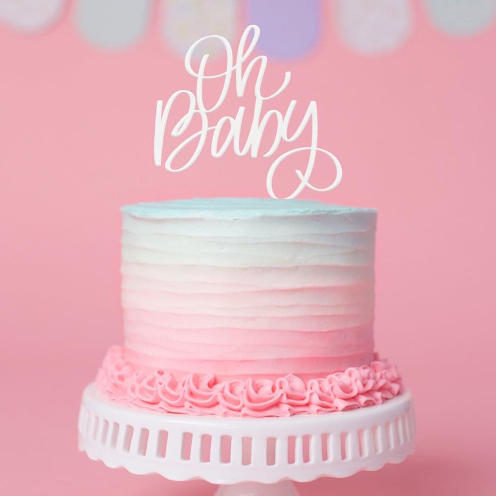 MAKE A WISH - Oh Baby Cake Topper