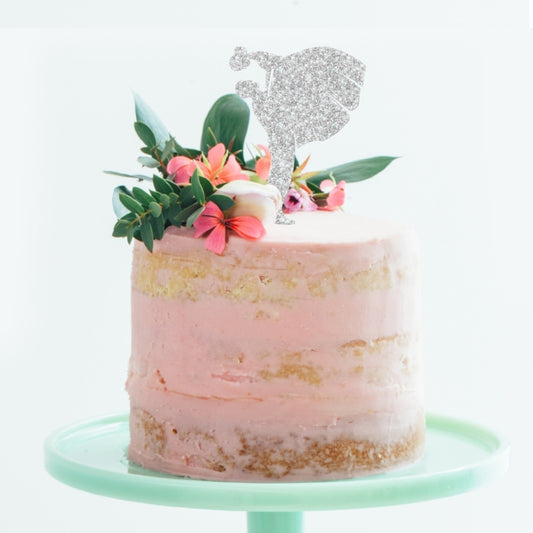 MAKE A WISH - Wedding Couple Cake Topper