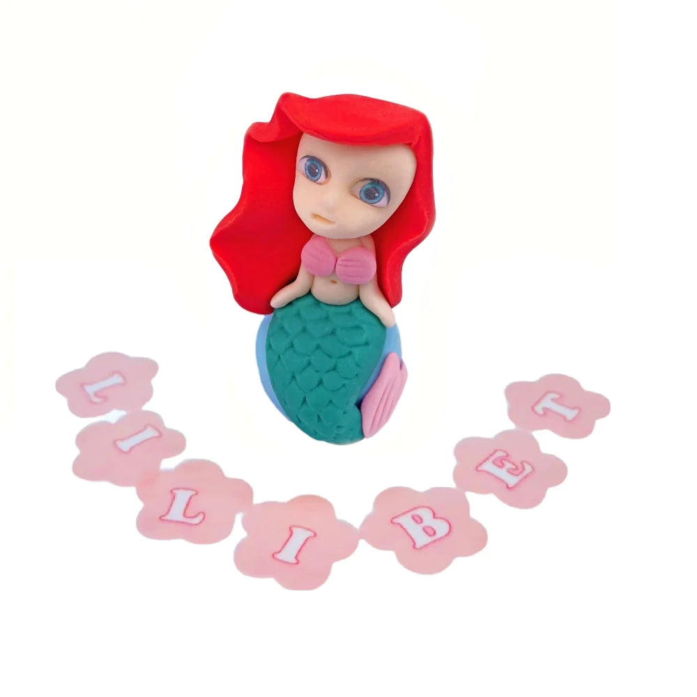 Mermaid Set - Edible Cake Topper