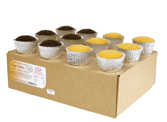 SWEET SUCCESS - Ready to Decorate Cupcakes box of 24