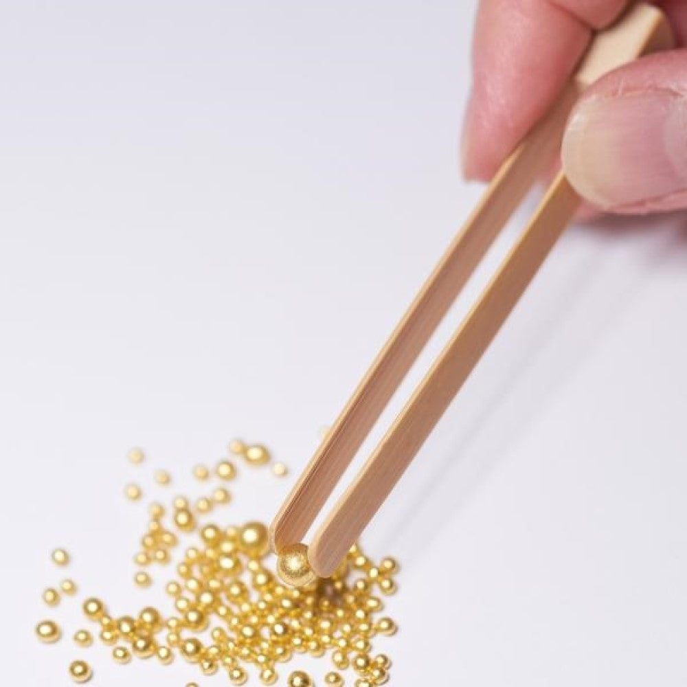 ORIGINAL ARTISAN GOLD Bamboo Tweezers