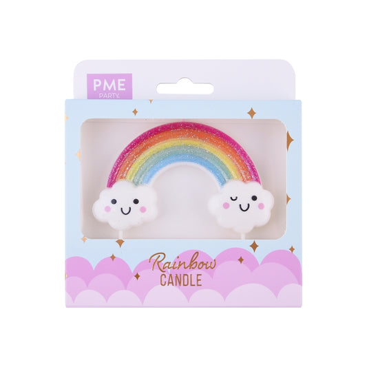 PME - 3D Glitter Rainbow Candle