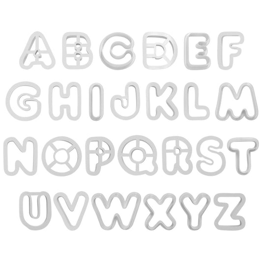 Alphabet Cutter Set Of 26