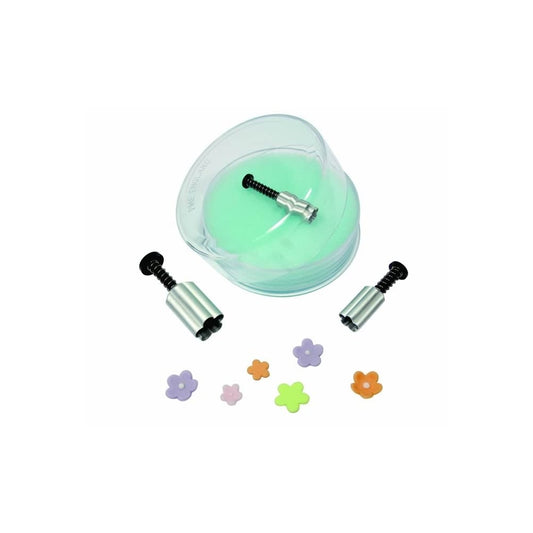 Blossom & Forget Me Not Plunger Icing Cutter Set