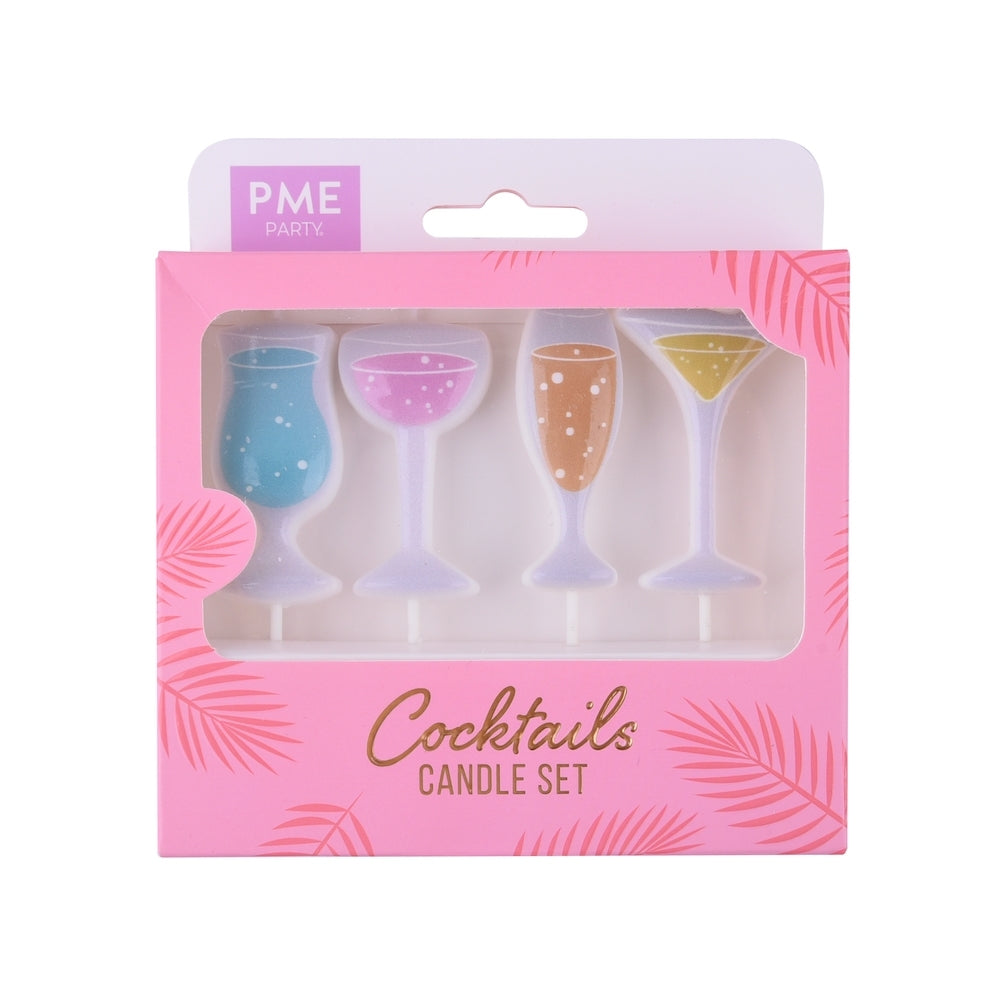 PME - Cocktail Candles - Set of 4