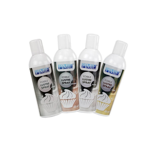 PME - Edible Lustre Spray 400ml - Set of 4