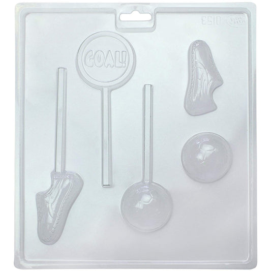 Football Chocolate Lollipop Mould