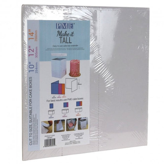 PME 'Make It Tall' Cake Box Extender (For 10", 12" & 14" Boxes) .